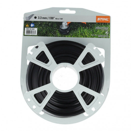 Косильная струна Stihl 3.3 мм х 38 м (Квадратная)