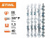 Шина Stihl Rollomatic 40 см, 1.3 мм, 3/8" Picco