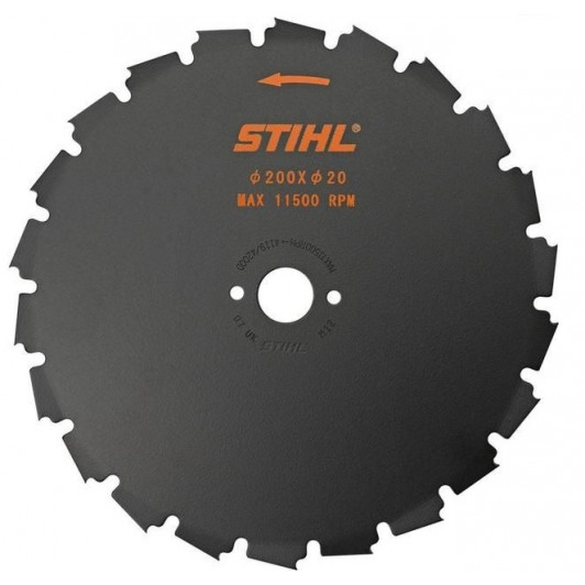 ПИЛЬНЫЙ ДОЛОТООБРАЗНЫЙ ДИСК ДЛЯ КУСТОРЕЗА STIHL FS 310 - FS 491 ( 22 ЗУБА )