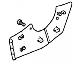 22. Захисна пластина MS 462/MS 462 C